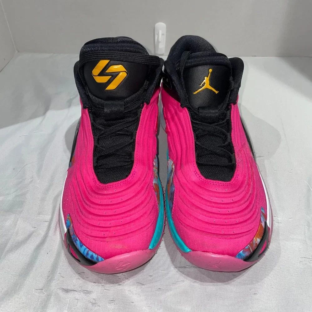 Jordan Luka 2 Trick Shot Basketball Shoes Hyper Pink Black FQ1284-600 Womens 9.5